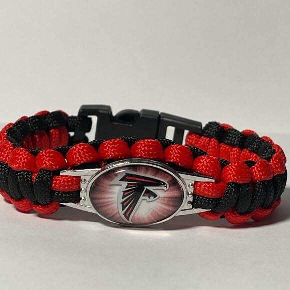 Atlanta Falcons NFL Paracord Bracelet NEW Free Shipping!! - Picture 1 of 2